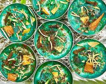 Green Money Tea Light Candles Money / Abundance / Luck / Wealth / Income / Finance / Growth/ Prosperity