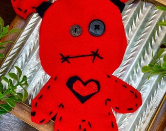 Red Love Poppet Doll: Love Passion Romance Sensual Relationship Spell work  Ritual