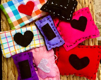 Charm Bags Spelled Mini Pillows Spell work