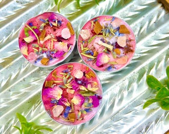 Pink Beauty Candles for Beauty / Glamour / Self Love / Divine Feminine / Attraction  Tea light Votive Chime