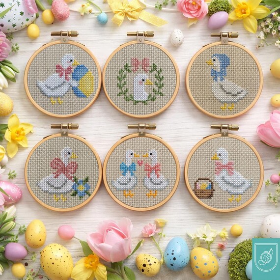 Farmhouse Goose Mini Patterns.