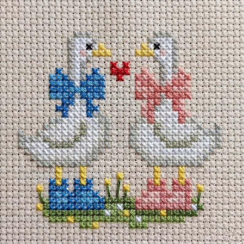 Farmhouse Goose Mini Patterns. image 3