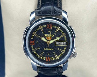 ヴィンテージ セイコー 5 自動巻き腕時計 - クラシックな 1960 年代