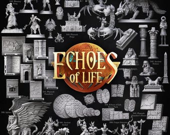 3D Miniatures - STL Files - Echoes of Life