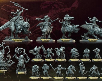 3D Miniatures - STL Files - Scaleclad Huntpack