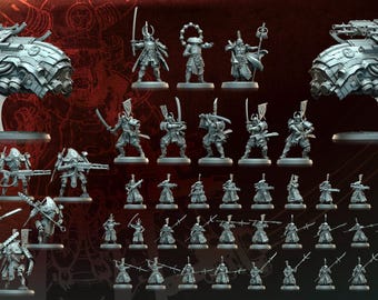 3D Miniatures - STL Files - Bushido Dynasty - Shura