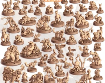 3D Miniaturen - STL-bestanden - Cornellias Companions