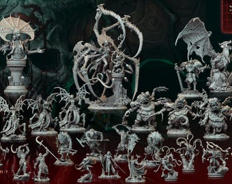 3D Miniatures - STL Files - Bloodright - Anathema