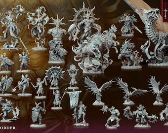 3D Miniatures - STL Files - Solstice Brightsoul Order