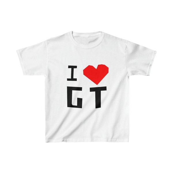 I heart GT kids t shirt - Cosmetic IRL - Gorilla Tag Shirt in Youth Sizes