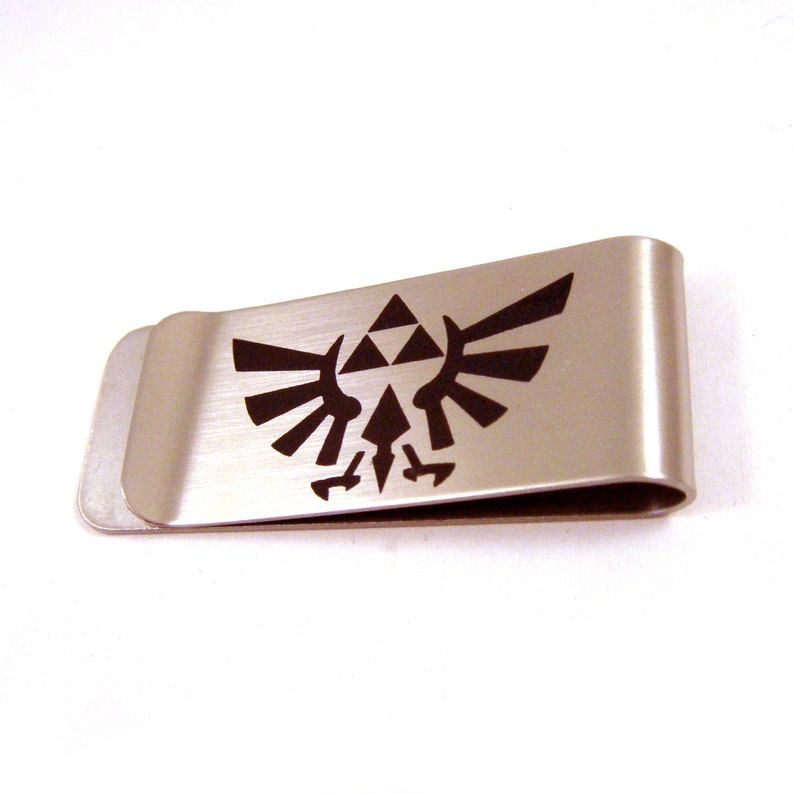 Tri Force Stainless Steel Triforce Money Clip image 2