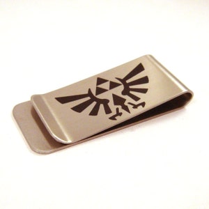 Tri Force Stainless Steel Triforce Money Clip image 1