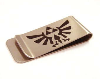Tri Force Stainless Steel Triforce Money Clip