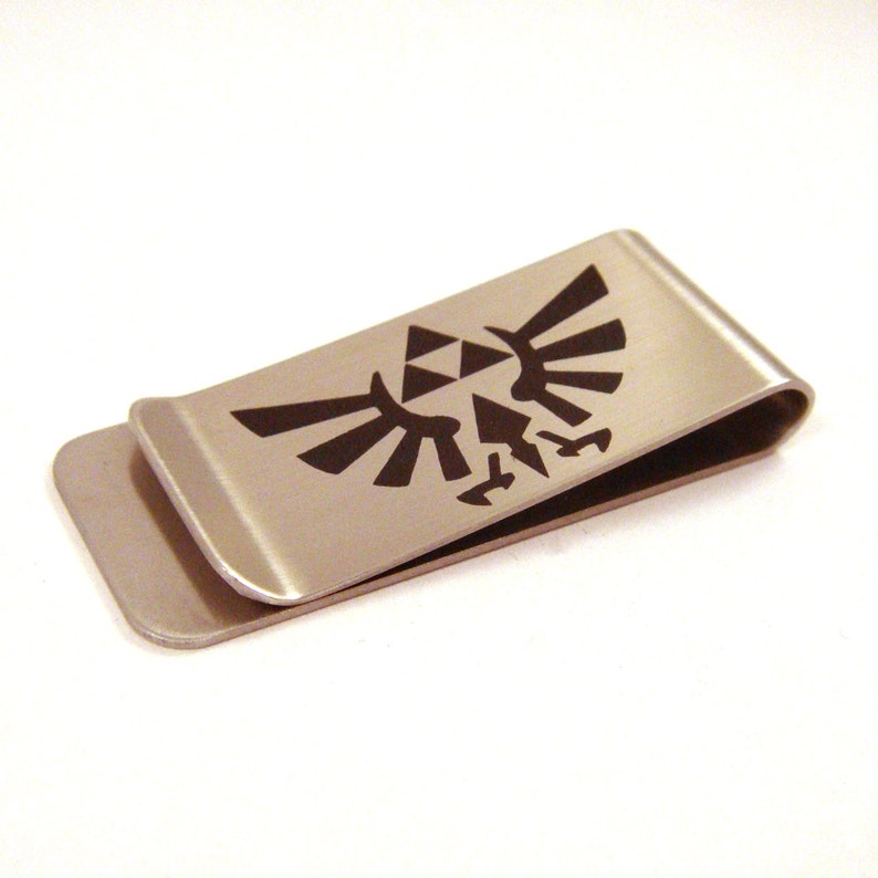 Tri Force Stainless Steel Triforce Money Clip image 1