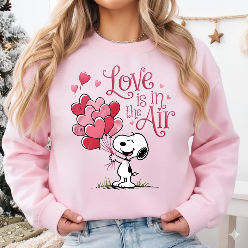 Snoop Valentine Love PNG, Peanuts Friends Holding Love Letters With ...