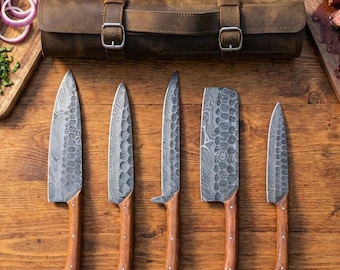 CHEF KNIFE Custom Handmade Damascus Steel Kitchen Knife Gift For Chefs, Mother Gift For Boyfriend Engraved Knife Anniversary Christmas Gift