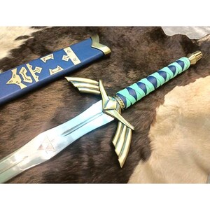 Handmade Zelda Master Sword Replica Custom Legend of Zelda Sword, Perfect Gift for Dad or Anniversary Gift Master link's Zelda Sword Replica image 3