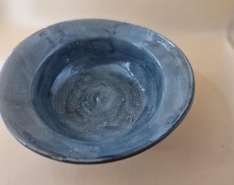 A pair of handmade Ceramic  Wheel-Turned bowls