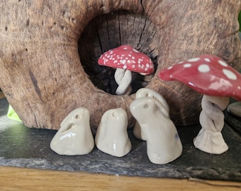 Ceramic Worry Bunny - Pocket Pal Keepsake