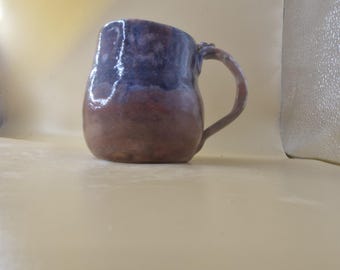 Blue daydream and corrall Ceramic Mug
