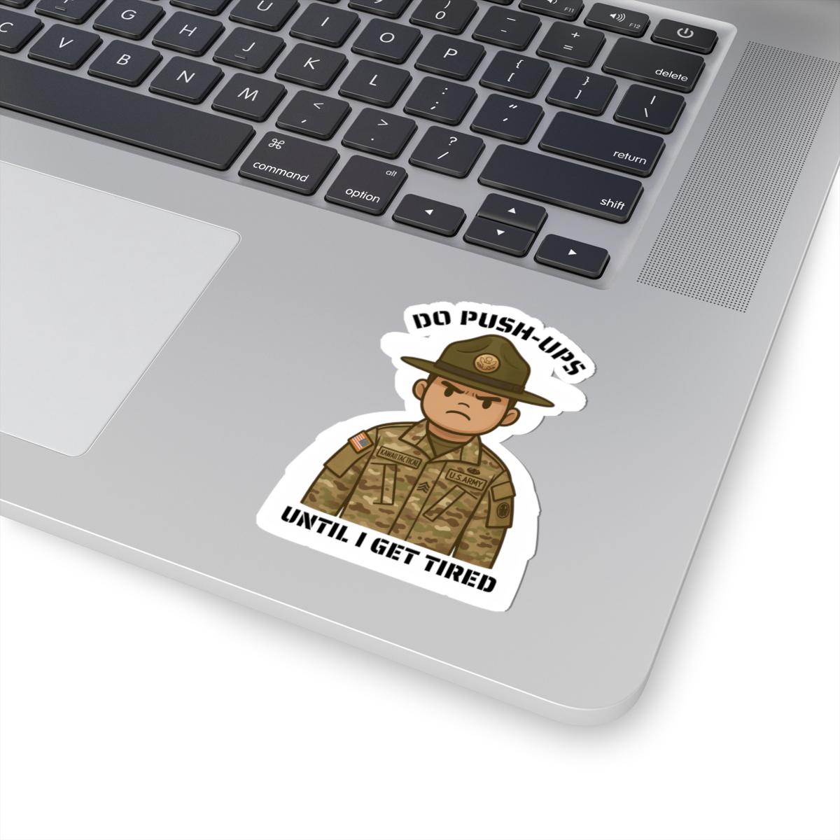 Army Drill Sergeant Sticker Funny Military Motivation Vinyl Decal for ...