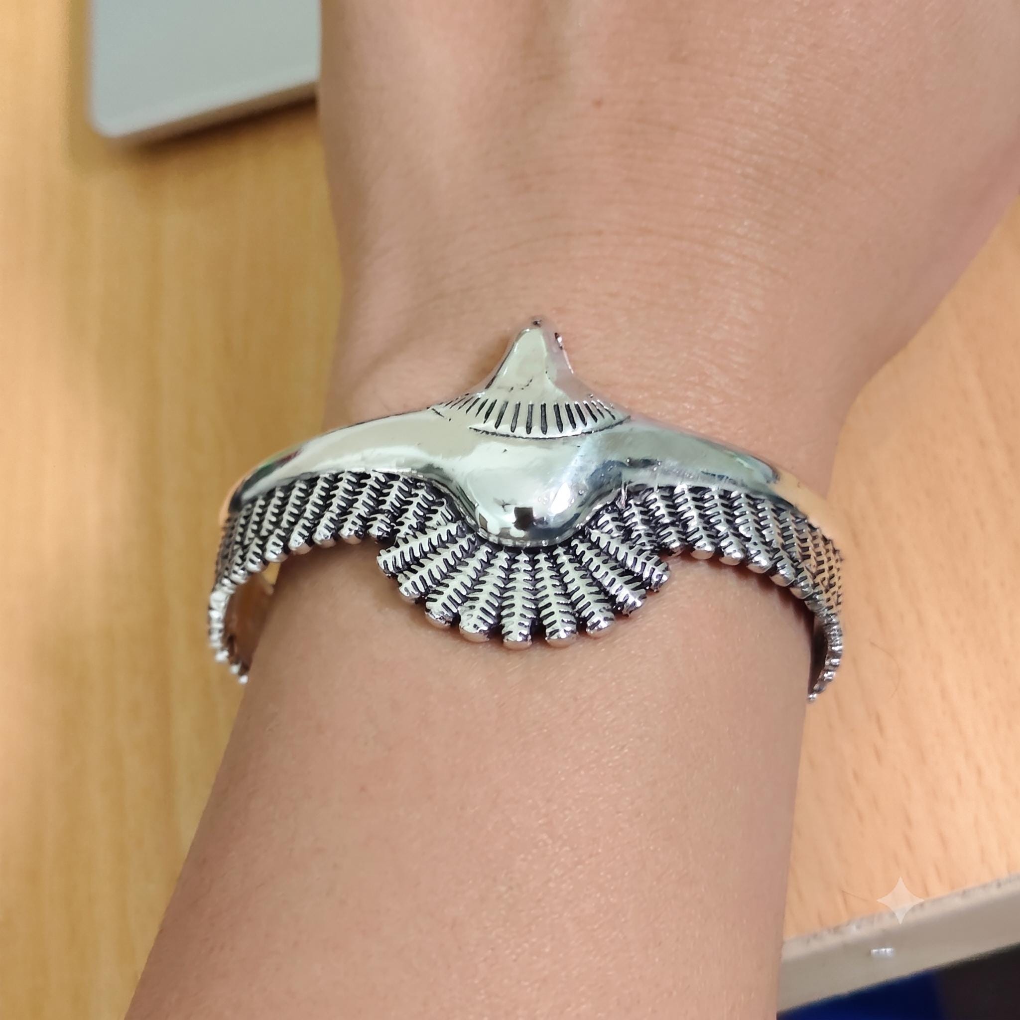 Native Eagle Bangle - Etsy