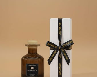 Sandalwood & Vanilla Reed Diffuser: 100ml Luxury Home Fragrance