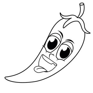 Målarbok med frukter, akvarellmålning för barn (digital nedladdning) bild 3
