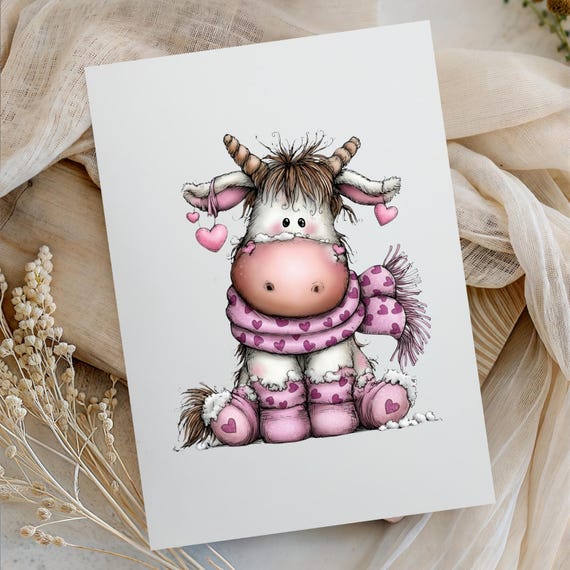 20 PNG Whimsical Unicorn Clipart Bundle | Valentines Day Sublimation Design | Cute Fluffy Unicorns Digital Download | Junk Journal Stickers
