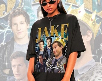 Vintage Jake Peralta  Shirt, Vintage 90s Bootleg Style T-Shirt, Gift For Women and Men, Unisex Tee