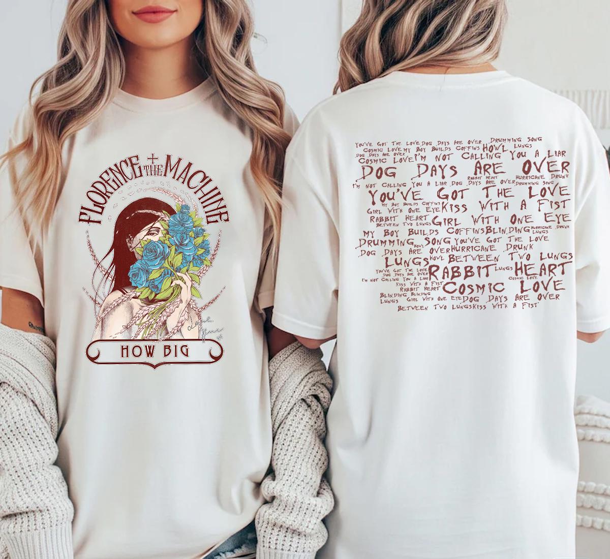 Florence and the machine lungs shirt - Etsy México, image size:1200x1100