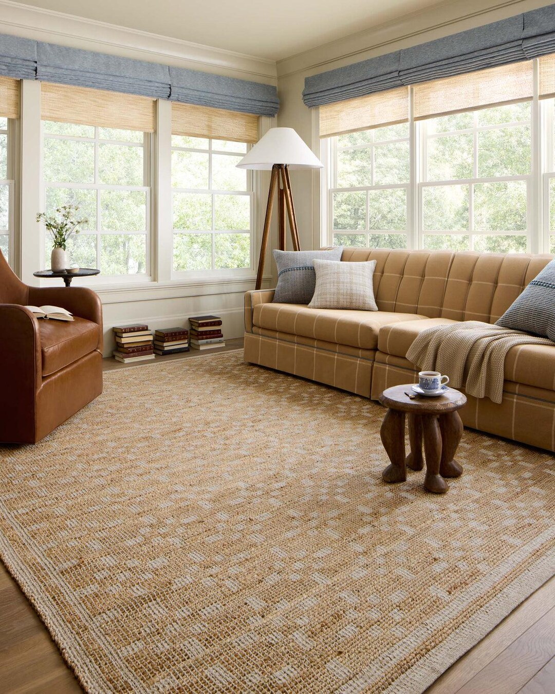 Durries Rugs Handmade Flat Jute Durries Rug for Living Room | Natural Fiber Modern ...