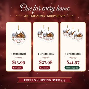 First Christmas Married Ornament 2026, Winter Cabin Mr and Mrs Keepsake, Newlywed Gift for Couple, Custom Wedding Ornament image 7