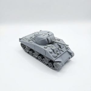 Char Tank américain M4 Sherman de la seconde guerre mondiale  pour Wargame, Diorama, Modélisme, Miniature, 1/56 28mm, USA, États-Unis