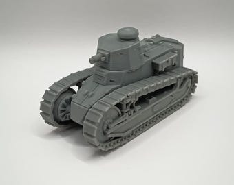 Tanque Renault FT-17 - Bolt Action, Dioramas, Modelismo