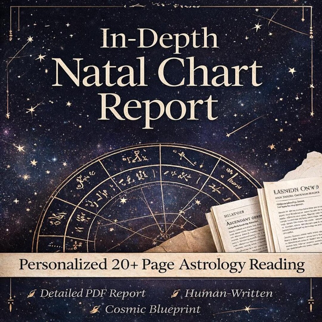 Natal Chart Reading Personalized | Birth Chart Analysis | Astrology ...