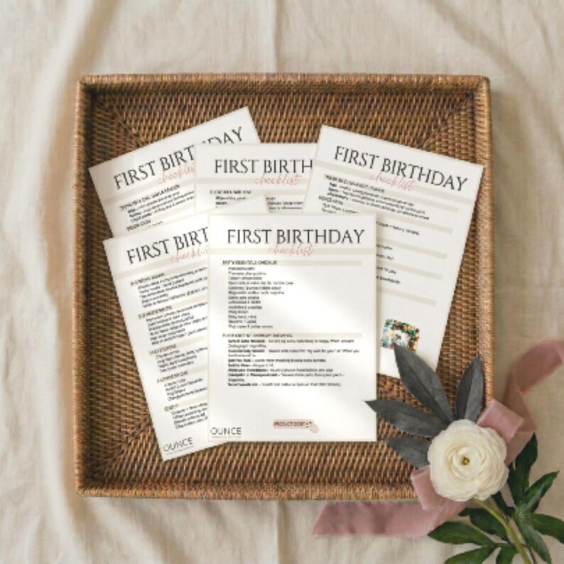 First Birthday Party Themes Activities Food Favor Ideas