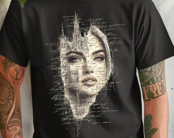 うーん顔ミームレディースTシャツ - Etsy 日本