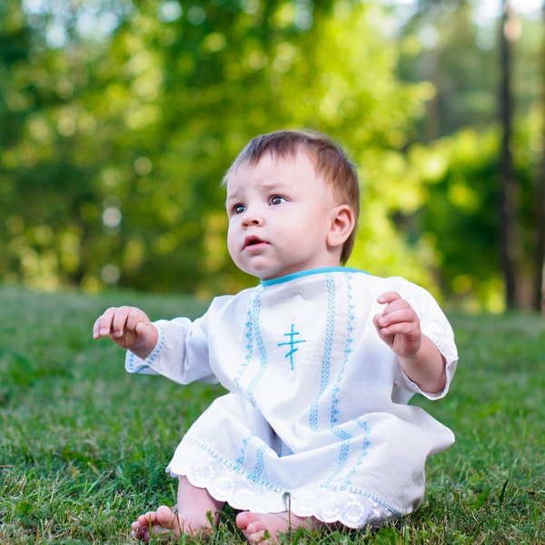 Linen Gown for baptism