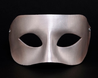 Silver Venetian mask, silver Venice mask, Columbian Silver Masquerade, Silver Columbine Masquerade, Silver Masque, silver Mummery, mask