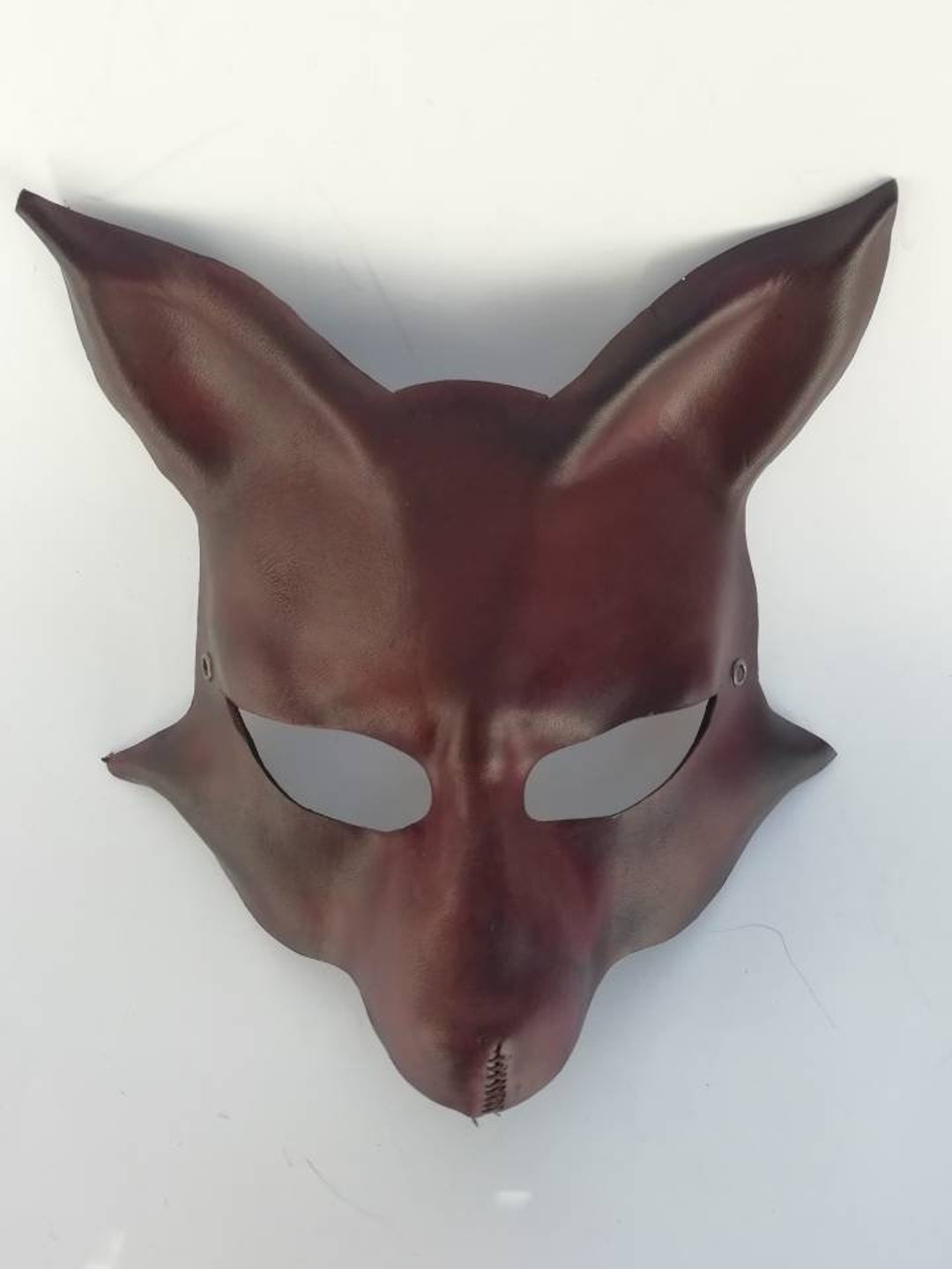 Fox Mask. Wolf Mask. Leather Mask 
