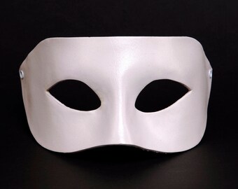 White Venetian Mask, White Venetian Mask, White Columbine Masquerade, White Masque, White Mummery, Mask