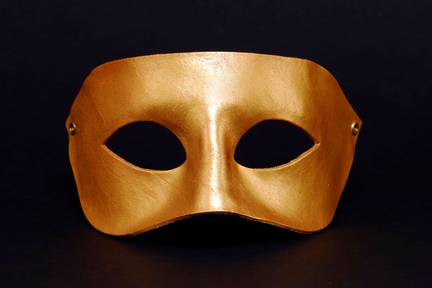 Gold Venetian Mask, Gold Columbine Masquerade, Gold Masque, Gold