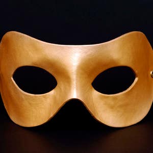 Carnival Gold Mask, Masquerade, Mask, Costume Mask, Party Mask, Ritual Mask