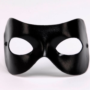 Carnival Black Mask, Carnival Black Mask, Mask, Costume Mask, Party Mask, Ritual Mask, Leather Mask