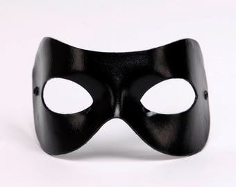 Carnival Black Mask, Carnival Black Mask, Mask, Costume Mask, Party Mask, Ritual Mask, Leather Mask