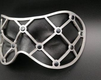 Blindnet. Blindfold. Blindfold. Leather mask