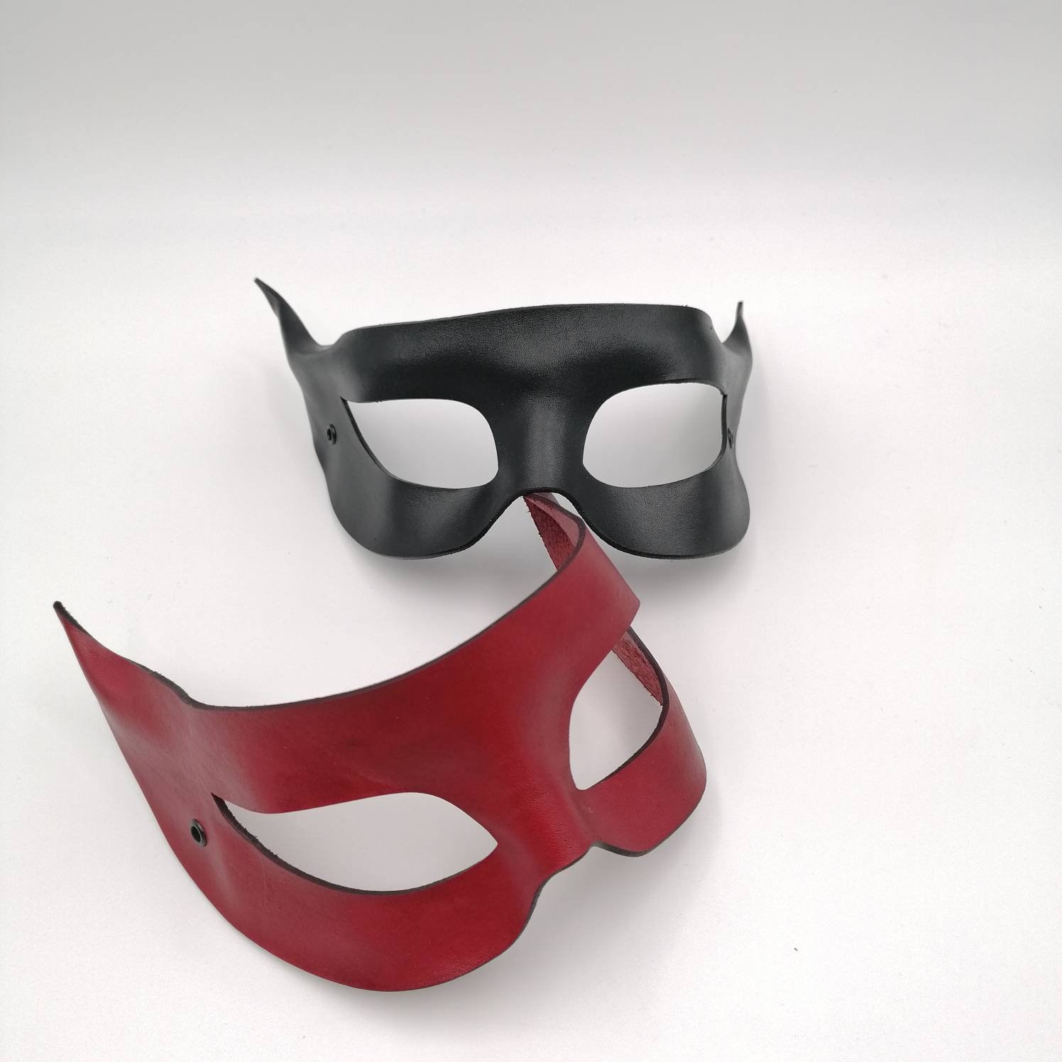 SUPERHERO. Superhero mask. Leather mask.