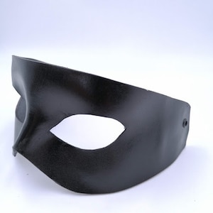 Leather mask. Clasic venetian mask