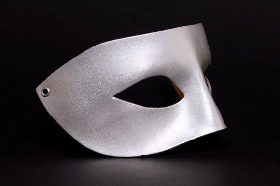 Zilver zilveren masker masker | Etsy